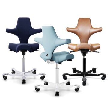 HAG Capisco Ergonomic Chair w/ Medical Grade Covering