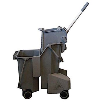 MR-Conditional Dual Bucket-Press System w/ 3" caster