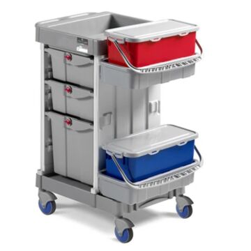 MRI Safe Maintenance Cleaning Cart