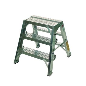 24” MRI Non-Magnetic Folding Single Climb Side Stand Ladder