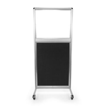 Mobile Lead Barrier 24 x 30 Acrylic Window – Ships Flat!