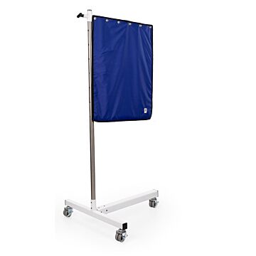 Deluxe 36" x 30" T-Base Mobile Lead Shield  