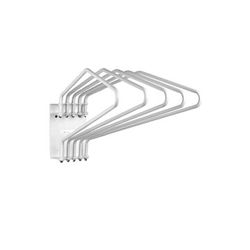 Wall Mounted Deluxe 5 Arm X-ray Apron Rack