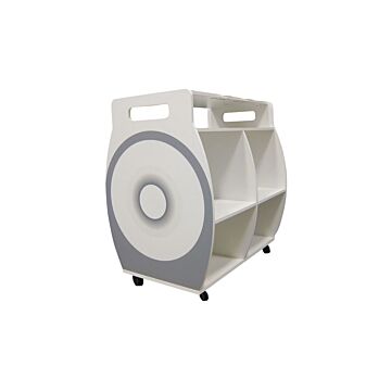 MRI Coil Cart for 3T Systems | 6+ Coil Storage & Transport Cart