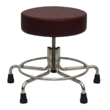 MRI Non-Magnetic Adjustable Stool with rubber tips (21 - 27 in.)