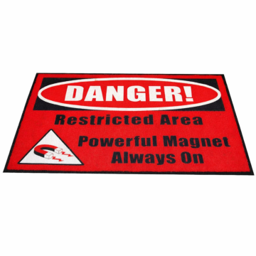 MRI Non-Magnetic Floor Mat Carpet Warning Sign 