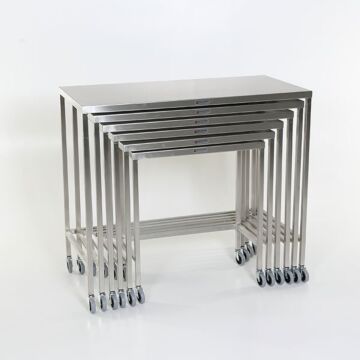 Stainless Steel Nesting Tables