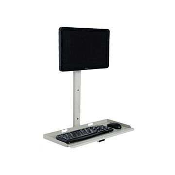 Basic Wall Mount Computer Station