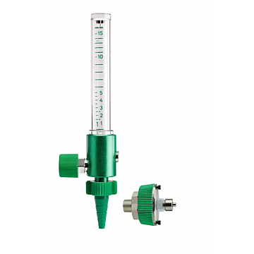 MRI Conditional Oxygen Flowmeter 0–15 LPM | Back Port Ohio Ohmeda