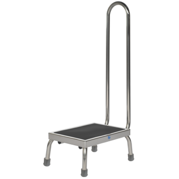 Footstool with Handrail