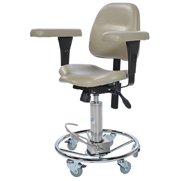Hydraulic Foot-Operated Surgeon Chair