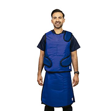 Reverse Vest & Skirt Radiation Protection Apron – Full Overlap Lead Apron