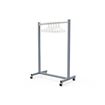 Mobile Radiation Apron Valet Rack - 36" Wide
