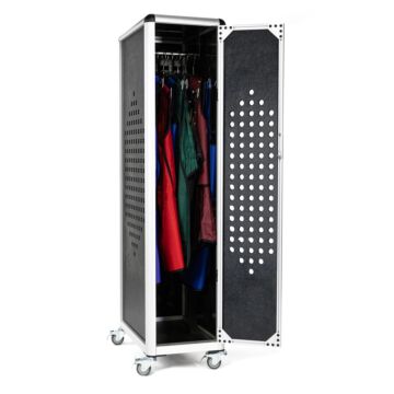 Deluxe Mobile Lead Apron Locker with Digital Lock – Secure Radiation Garment Storage