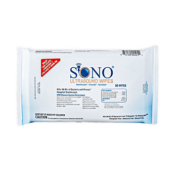 SONO Ultrasound Cleaning & Disinfecting Wipes
