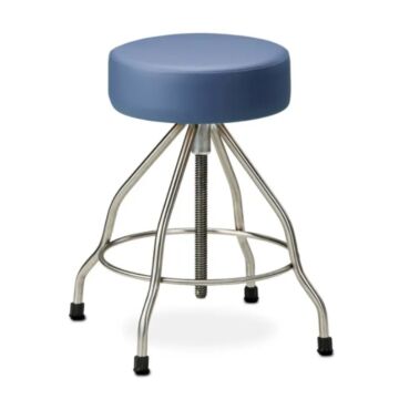 Stainless Steel Stool with Rubber Feet