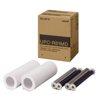 Sony UPC-R81MD Letter Size Color Print Pack for UPDR80MD printer