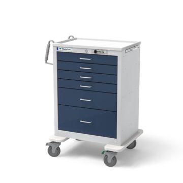 6-Drawer Tall Anesthesia Cart