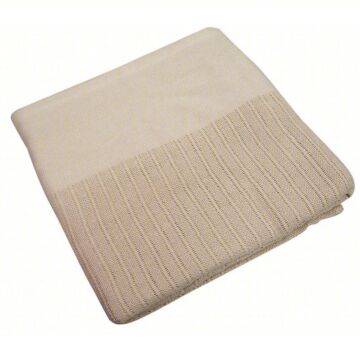 Beige Prewashed Patient Blanket (Qty 12)