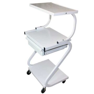 Z-Cart Modality Cart – 22″W x 16″D x 30″H - With Drawer & Top Shelf