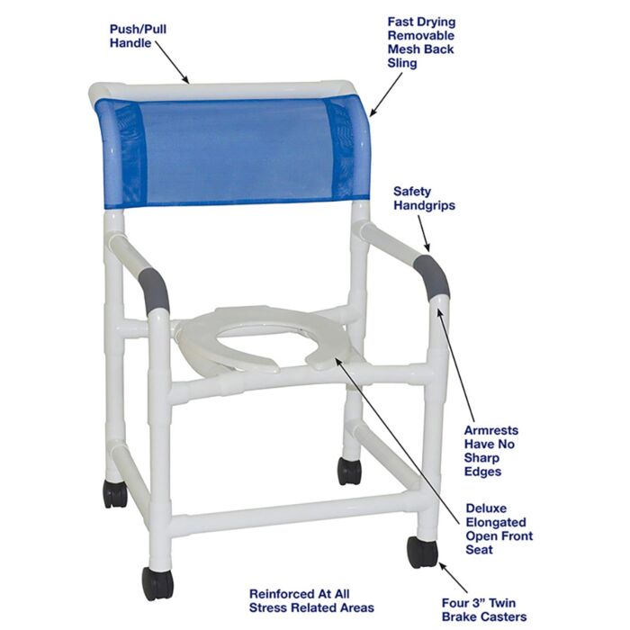 Wide hotsell shower chair
