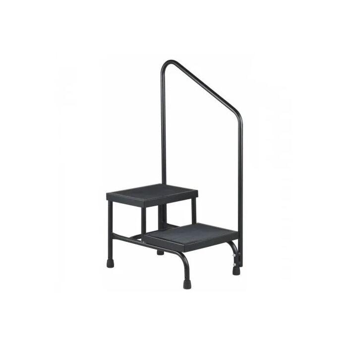 Buy Bariatric Two-Step Step Stool w/ Handrail, 600# capacity for only ...