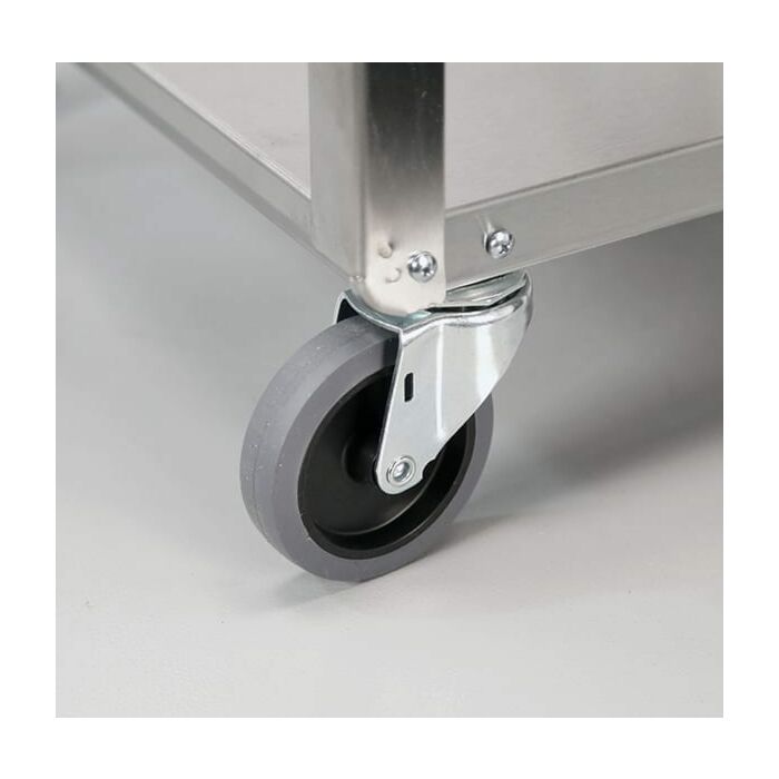 300 Lb Capacity Compact Utility Stand with Drawer