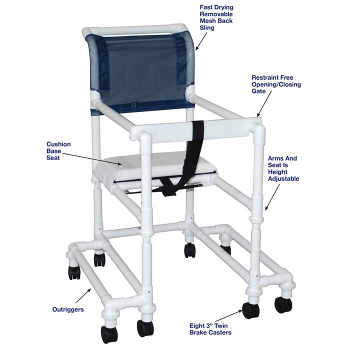 Tall PVC Walker with Outriggers