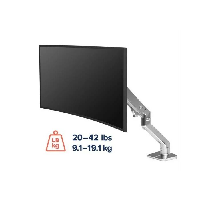 HX Desk Monitor Arm – Holds up to 42 lb Monitors