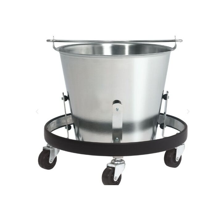 Stainless Steel Kick Bucket with Frame