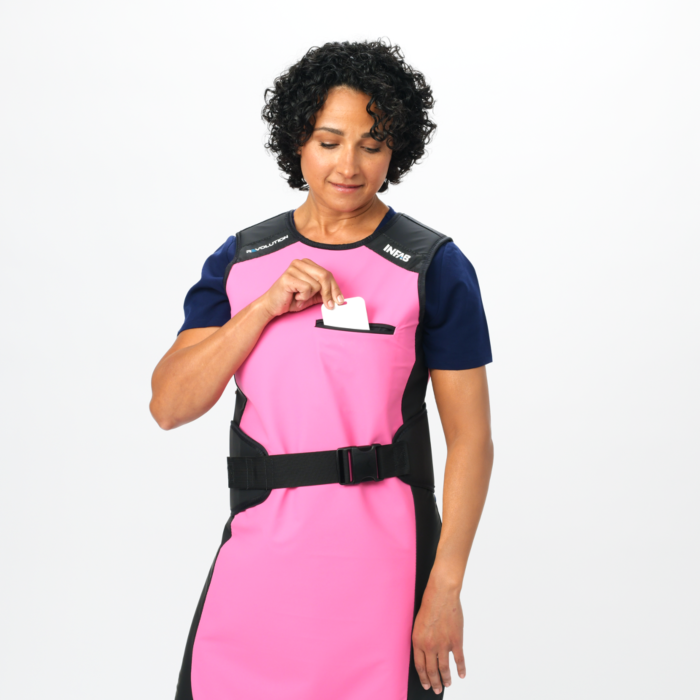 Infab Revolution Front Protection Black Belt Lead Apron - MODEL 503