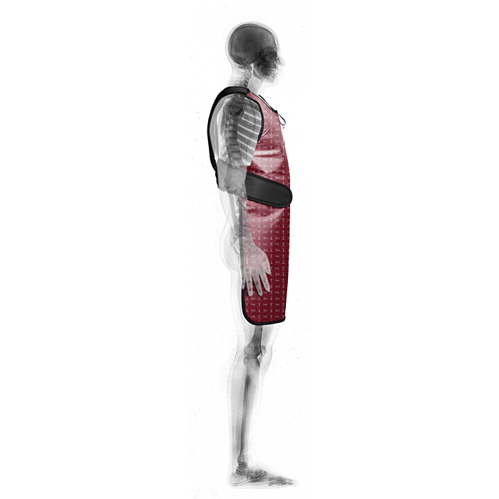 Frontal Apron with Hook & Loop Shoulder Closure