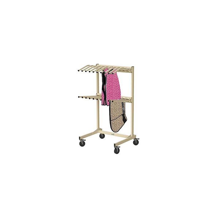 Vest and Skirt Mobile X-Ray Lead Apron Rack
