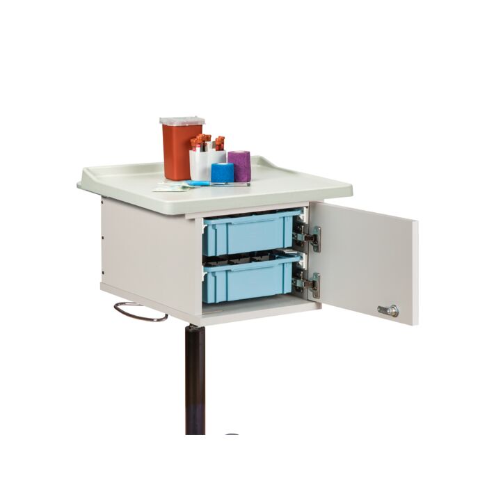 Two-Bin Phlebotomy Cart