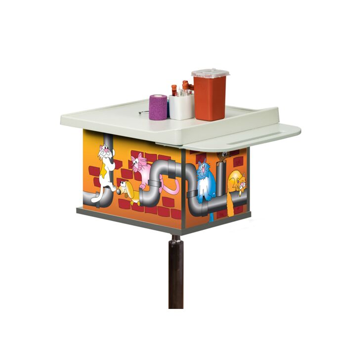 Pediatric/Alley Cats and Dogs Phlebotomy Cart
