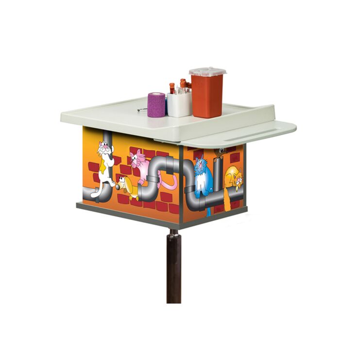 Pediatric/Alley Cats and Dogs Phlebotomy Cart