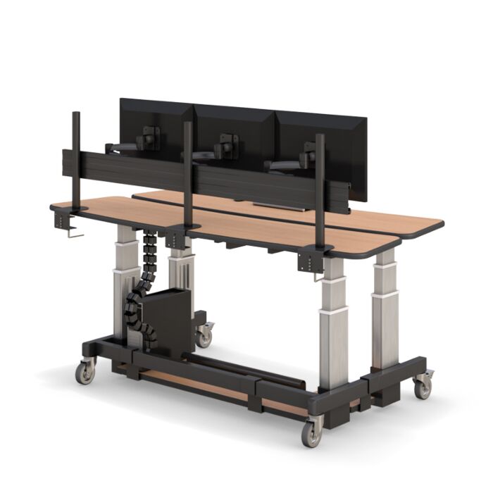 Ergonomic Electric Sit Stand Desk - 72" x 36"