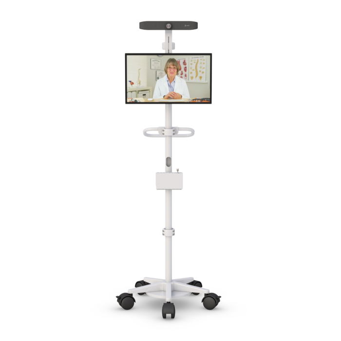 Remote Ergonomic Telemedicine Communication Cart 