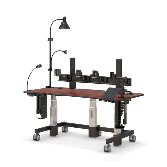 Sit Stand Desk for Imaging Center - 72" x 34"