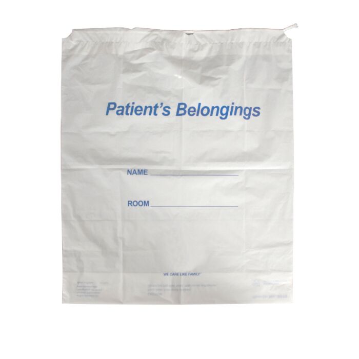 Patient Belonging Bags