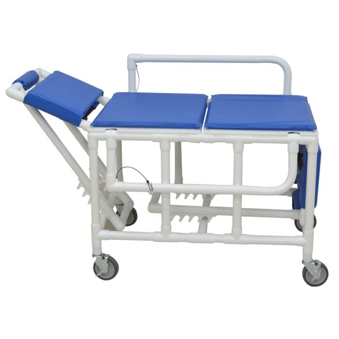 Folding Gurney with Sectional Padding