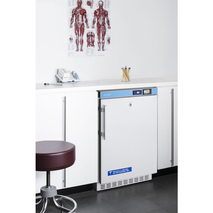 20" Wide Undercounter Accucold Built-In Pharmacy All-Refrigerator