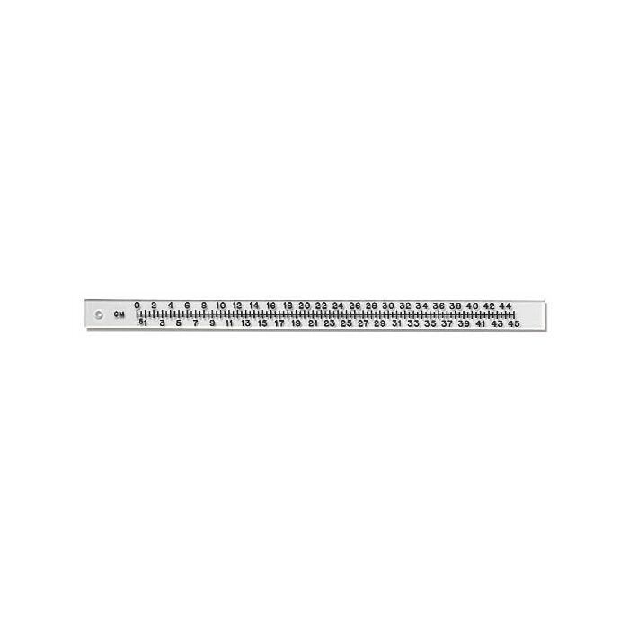 Buy Radiopaque X-Ray Ruler - Lead Free - Acrylic - 50mm '0' Centered