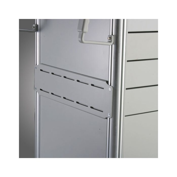 4-Drawer Short Emergency Cart - Aluminum