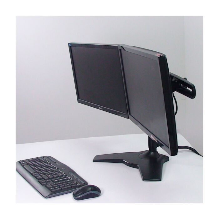 Dual Monitor Stand For Up To 32" Displays