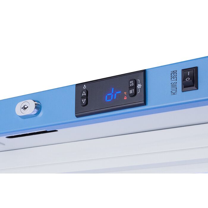 1 Cu.Ft. Compact Countertop Refrigerator Clear Door