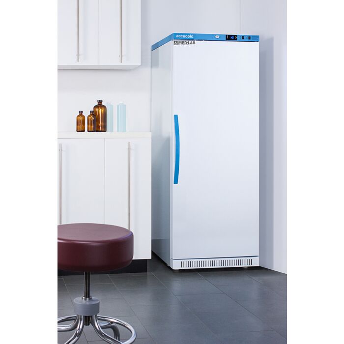 12 Cu.Ft. Upright Solid Door Medical Laboratory Refrigerator 
