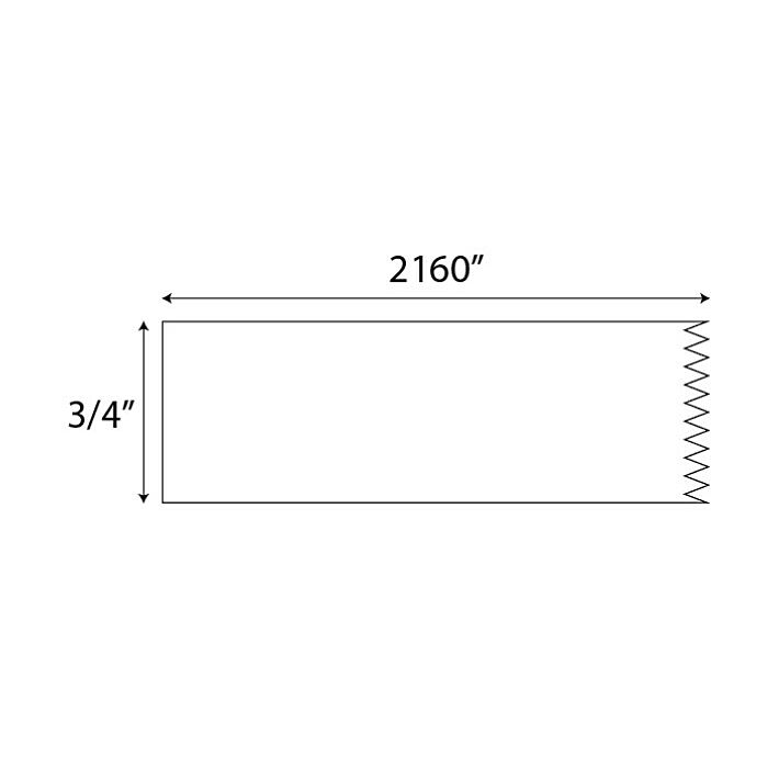 Lead-Free Autoclave Tape  3/4
