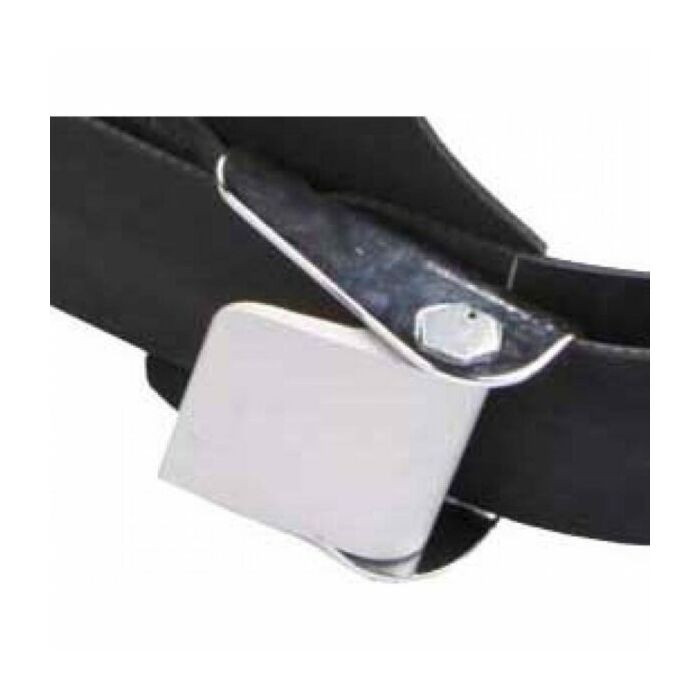 Rubber Patient Restraint Strap with Buckles with 1 Buckle