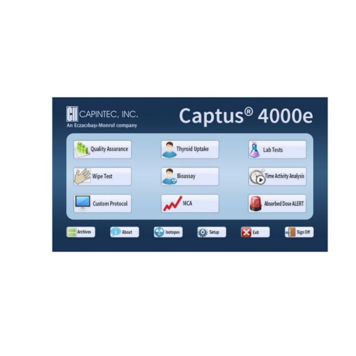 Captus 4000E Thyroid Uptake System